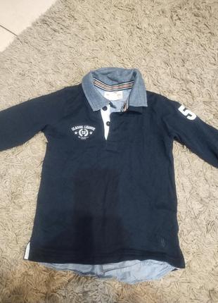 Кофта-рубашка на мальчика 2-4 года