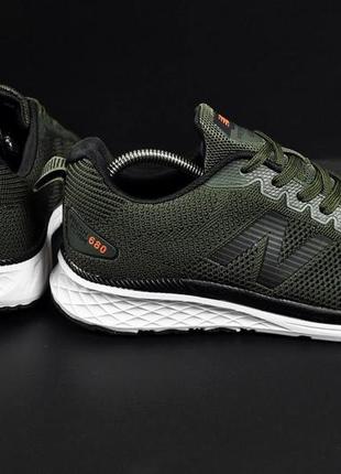 Стильные кроссовки баланс new balance
 мужские хаки/зеленые текстильные+сетка деми, демисезонные осенние, веселые, летние (на осень,весная,лето 2023-2024)2 фото