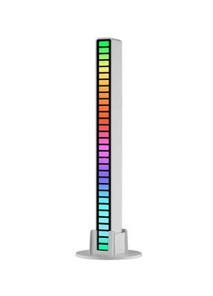 Музыкальный светильник лампы rgb белый usb лампа звуковое управление

разноцветная радуга
