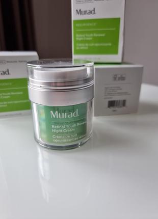 Нічний крем з ретинолом murad resurgence retinol youth renewal night cream