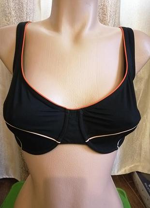 Купальник бюст черный разный