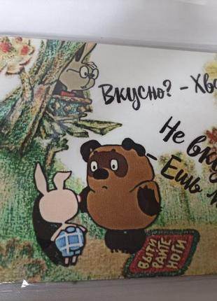 Подставка под горячее 25х19 см (пробка) винни пух
