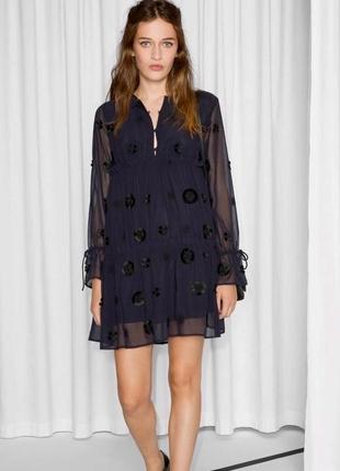 Сукня з воланами і вишивкою2 фото