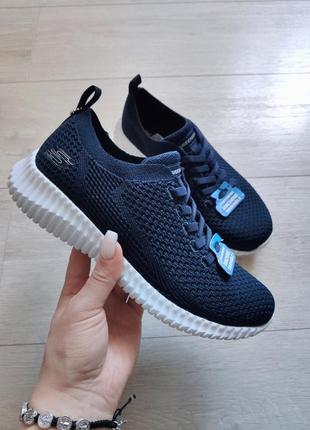 Кросівки skechers ladies blue memory foam