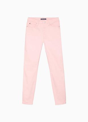 Жіночі джинси calvin klein (ck pink twill high rise 5-pocket ankle jeans) з америкки 30 (s)