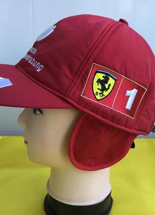 Кепка бейсболка тёплая ferrari формула 15 фото