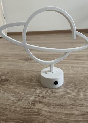 Неоновий лед-світильник / ледлампа