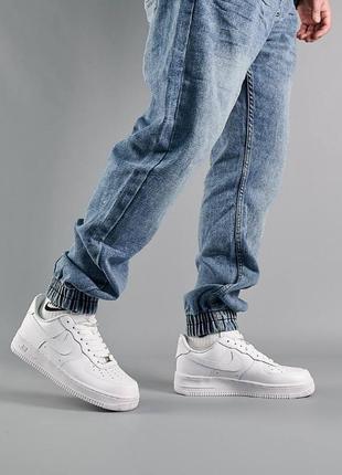 Чоловічі кросівки nike air force 1 low white men’s / мужские кроссовки найк аир форсы белые