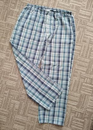 Голубі штани в клітку