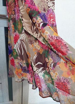 Шикарне плаття 🔹батал 🌸без рукава, в квітковий принт joanna hope (розмір 16-20)2 фото