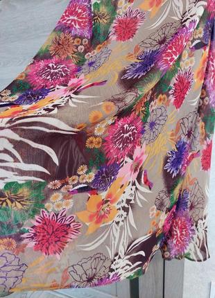 Шикарне плаття 🔹батал 🌸без рукава, в квітковий принт joanna hope (розмір 16-20)5 фото