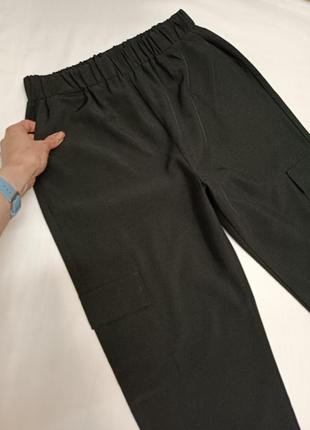 Брюки, брюки с накдатными карманами shein l, xl, 40/42, 8/108 фото