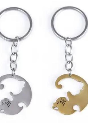 Брелоки парні котики 2