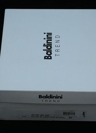 Броги baldinini trend (італія), сріблясто-золоті.5 фото