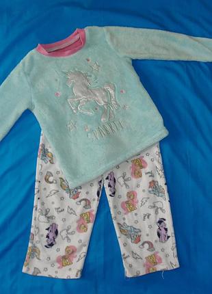 Флисовый костюм на 5-6 лет