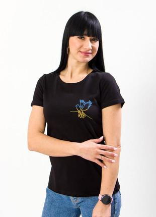 Футболка женская «птичка»