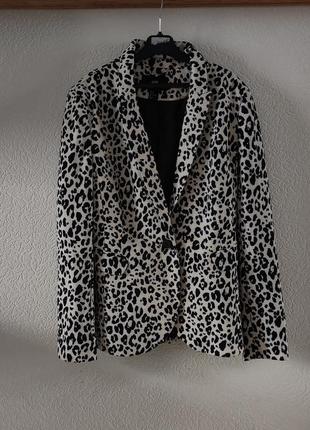 Пиджак леопард4 фото