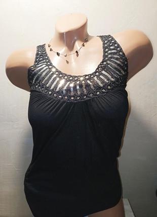 Майка#блузка#паетки