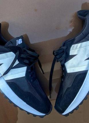 New balance 327 black and white