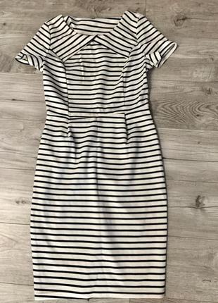 Платье в морском стиле, s-m