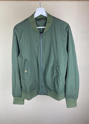 Дизайнерский бомбер - ветровка adolfo dominguez bombet jacket из новых коллекций