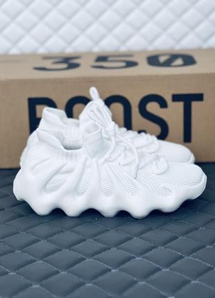 Кросівки унісекс adidas yeezy 450 white кроссовки женские мужские адидас изи буст 4501 фото