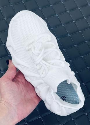 Кросівки унісекс adidas yeezy 450 white кроссовки женские мужские адидас изи буст 4502 фото