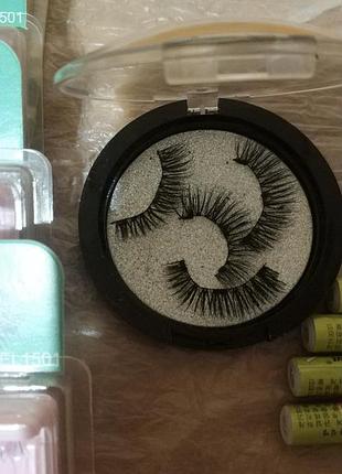 Ресницы густые на трех магнитах