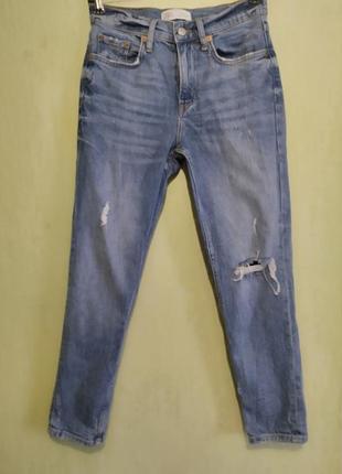 Джинси мом zara