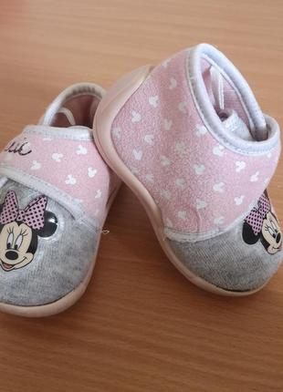Тапочки мінні маус 20р 13 см
