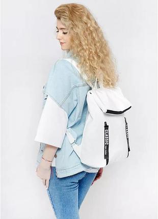 Женский рюкзак sambag rene lzt белый3 фото