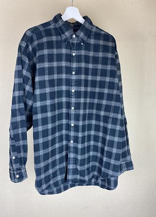 Фланелева вінтажна сорочка polo by ralph lauren vintage