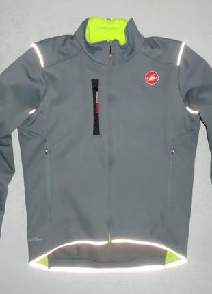 Castelli double shop espresso jacket