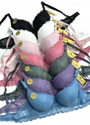 Бюстгалтер пуш-ап blue rose, чашка д