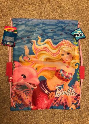 Сумка для взуття дівчинці, для дівчинки кайт барбі, kite barbie