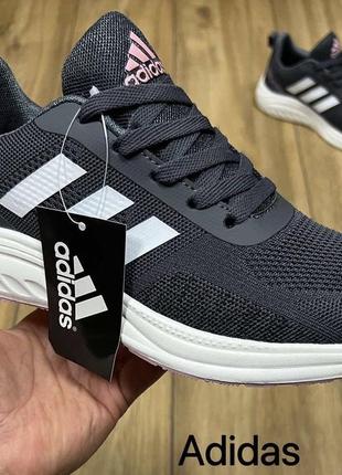 Отличные текстильные кроссовки adidas2 фото