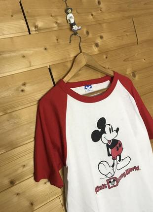 Vintage 80s 90s mickey mouse футболка
