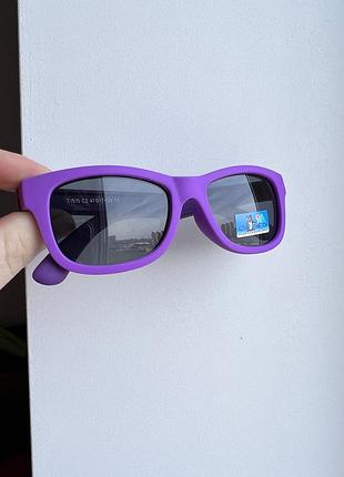 Детские солнцезащитные очки неломайки с поляризацией king pinguin 4-8 лет