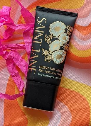 Солнцезащитный крем saint jane beauty luxury sun ritual pore smoothing sunscreen spf 30