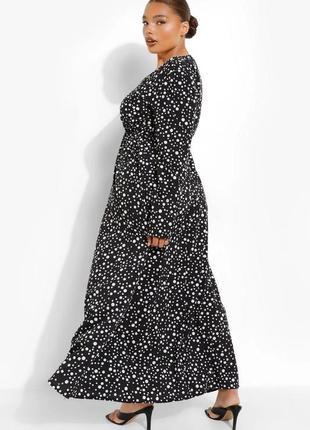 Максіплаття в горох