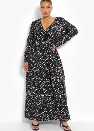 Максіплаття в горох 2