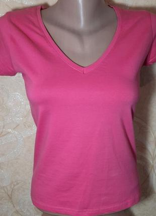 Жіноча футболка hanes, р. s в ідеальному стані 95 % cotton2 фото