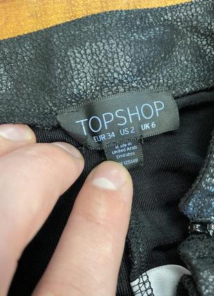 Жіночі повсякденні штани (брюки) topshop (топшоп хс-срр ідеал оригінал чорні)4 фото