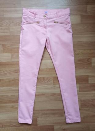 Классные летние джинсы-скинни f&f на р.152-158