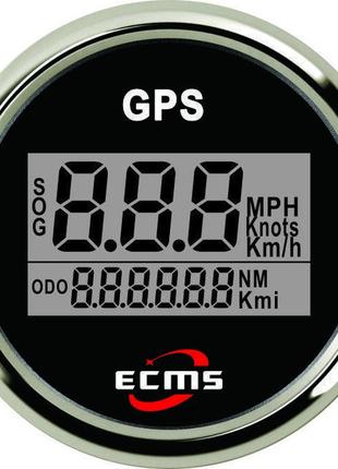 Універсальний gps-спідометр ecms 800-00174, чорний. купити спідометр для човна, вантажівки
