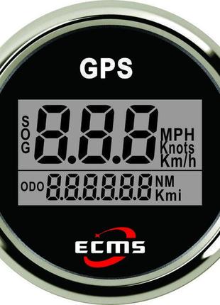 Универсальный gps спидометр ecms 800-00174, черный. купить спидометр для лодки, грузовика