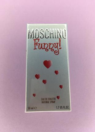 Оригинал moschino funny 50 ml1 фото