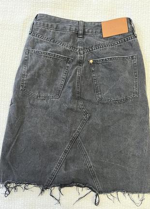 Джинсовая юбка 4
