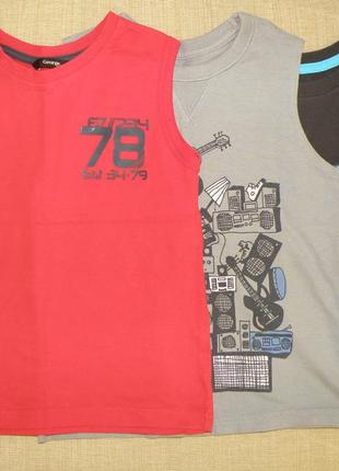 Три літні маєчки на хлопчика - george, gap, jumping beans