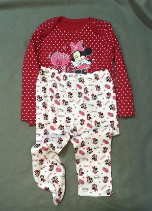 Чудова якісна піжамка disney baby для дитини 12-18м, акція3 фото